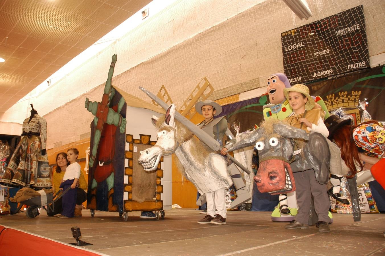 Carnaval de papel en Calahorra