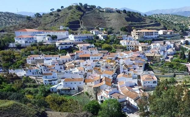 Vista de la Viñuela de la página web del municipio. 