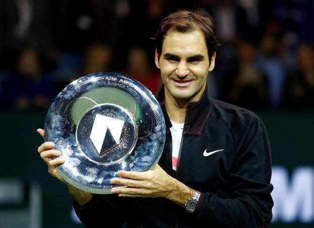 Roger Federer. :: efe
