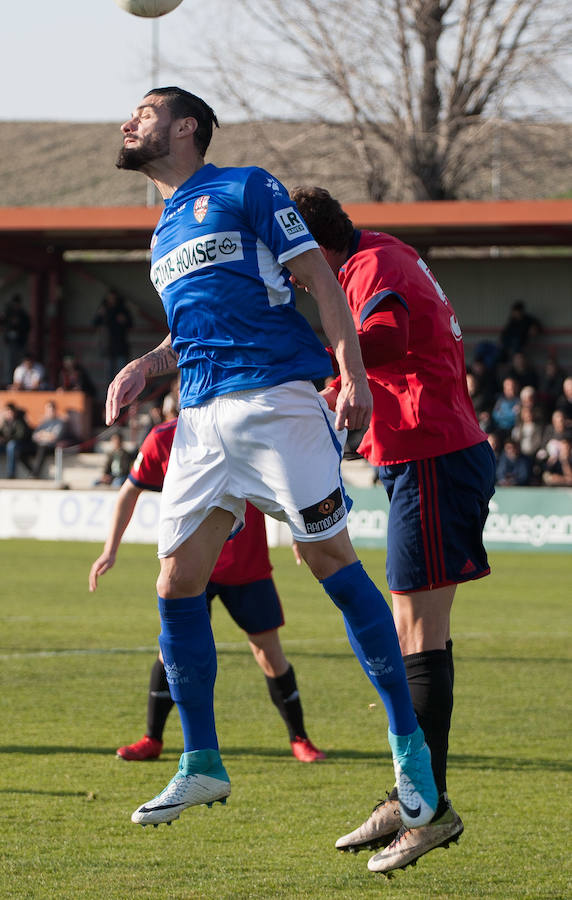 La UDL sacó un punto de su visita a Tajonar tras el anodino empate sin goles conquistado ante un rival que está hundido en la tabla. El equipo riojano tuvo dos chispazos a lo largo de noventa minutos, pero no consiguió materializar. También tuvo un apagón y un susto que pudo costarles caro.