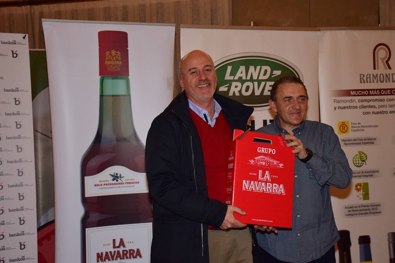 Entrega de premios del torneo Bodegas Ramón Bilbao, primero de la la VIII Liga de Golf y vino de lomejordelvinoderioja.com