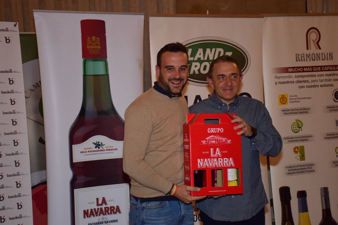 Entrega de premios del torneo Bodegas Ramón Bilbao, primero de la la VIII Liga de Golf y vino de lomejordelvinoderioja.com