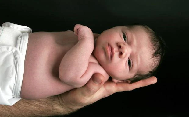 Imagen de archivo de un recién nacido. 