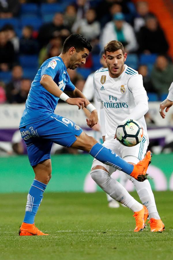 Los blancos apenas tuvieron desgaste para París ante el Getafe (3-1), ya que jugaron casi toda la segunda parte contra diez.