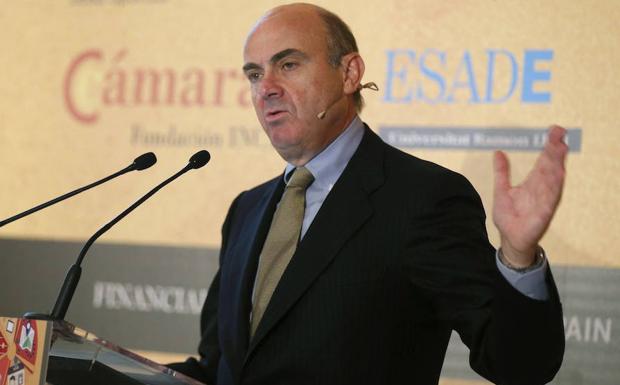 Luis de Guindos. 