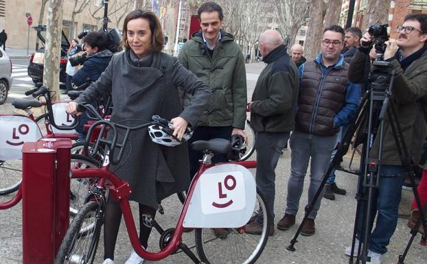Alquiler de bicis en Logroño: Se estrena Bicilog