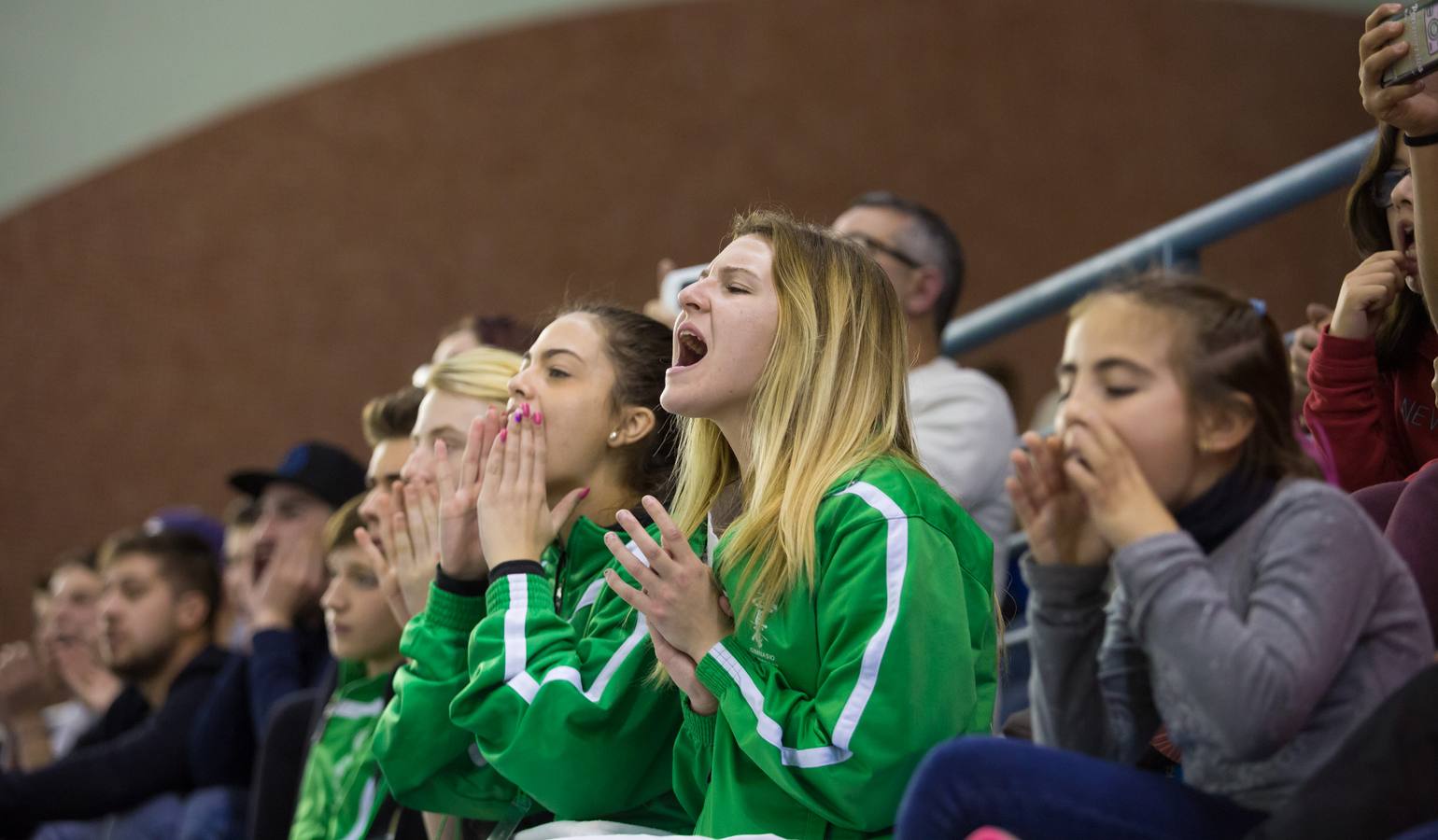 Más de 200 karatekas participaron ayer en el Campeonato de España de shinkyokushinkai.