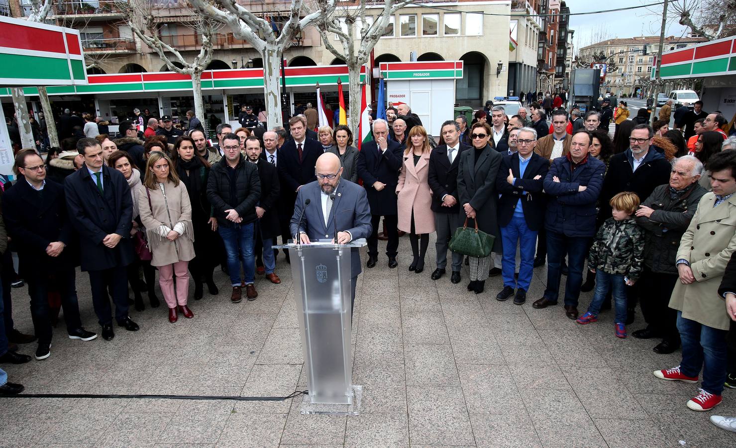 Acto de homenaje a las víctimas del terrorismo en el aniversario de los atentados del 11 de marzo de 2004.