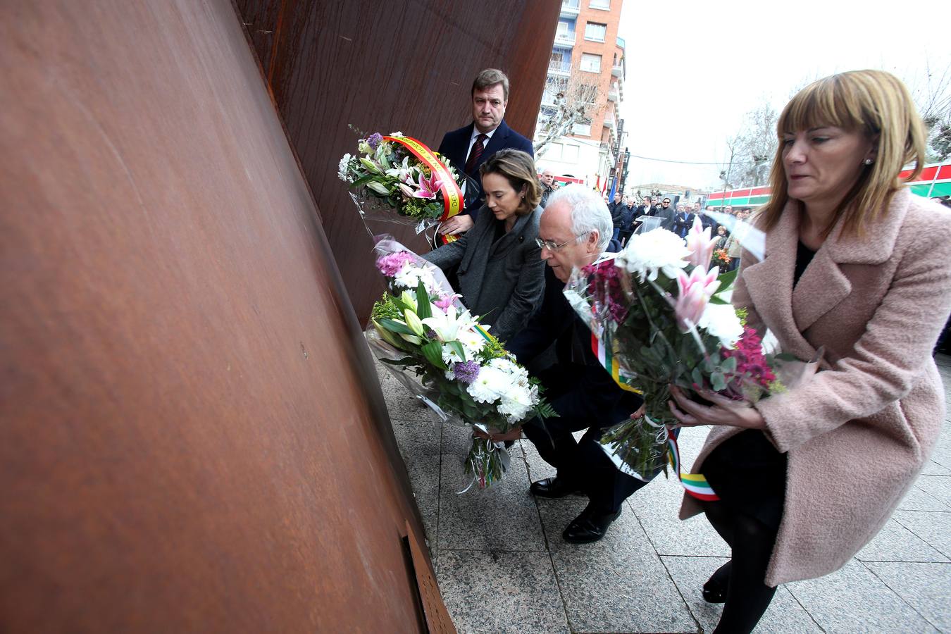 Acto de homenaje a las víctimas del terrorismo en el aniversario de los atentados del 11 de marzo de 2004.