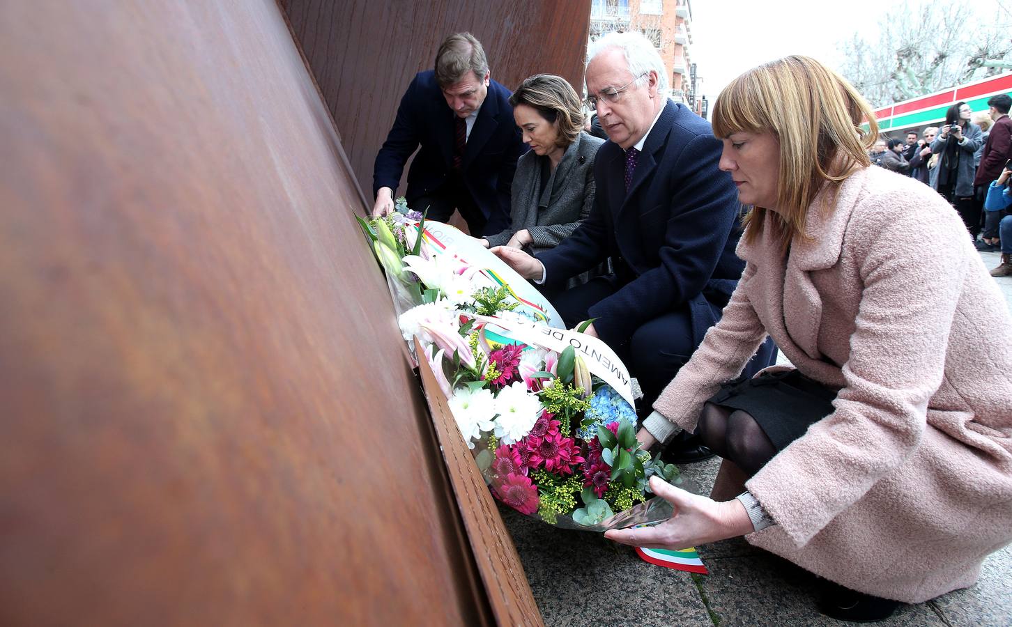 Acto de homenaje a las víctimas del terrorismo en el aniversario de los atentados del 11 de marzo de 2004.