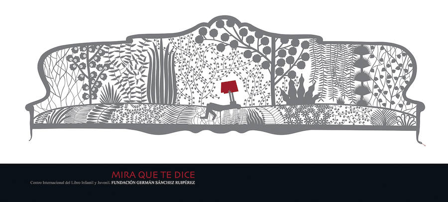 El dibujante asturiano presenta en el Museo ABC una selección de sus inquietantes «adivinanzas gráficas»