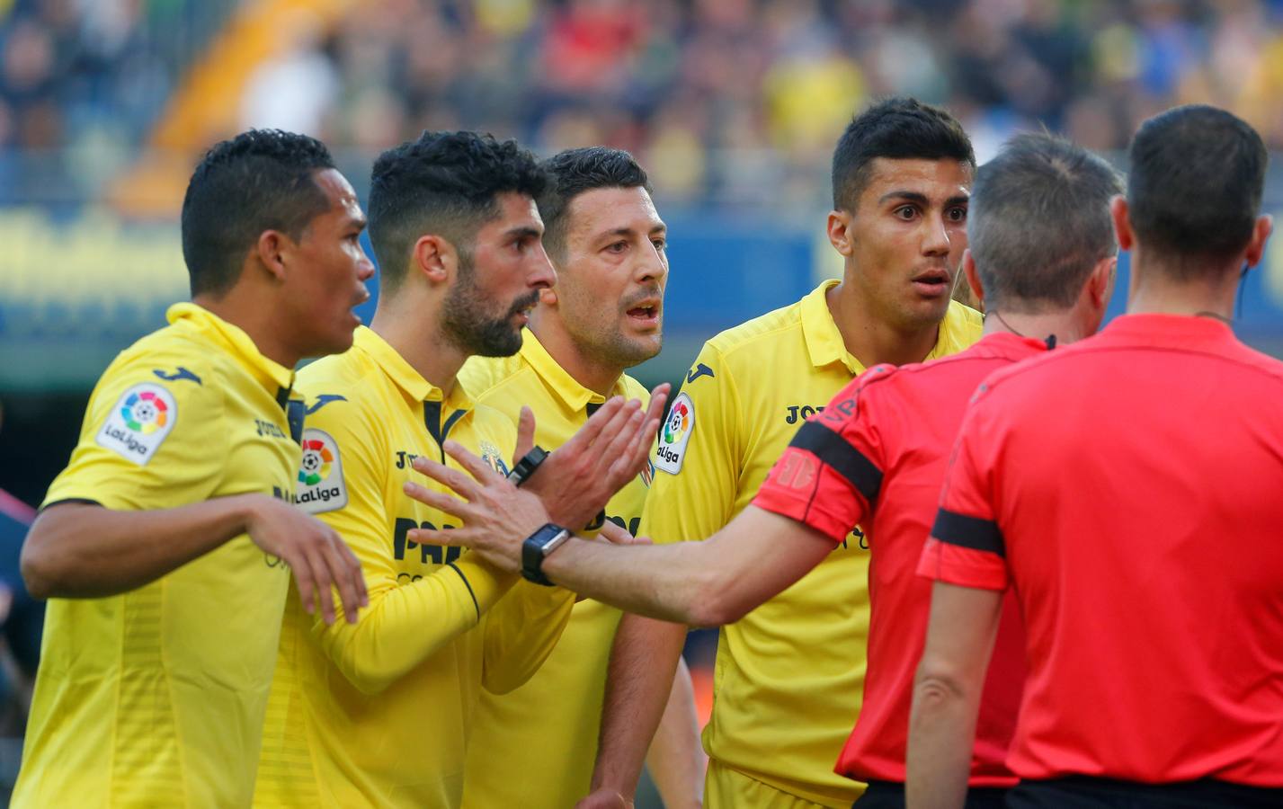 Las mejores imágenes del aprtido de la 29ª jornada entre el Villarreal y el Atlético, en el estadio de La Cerámica. 