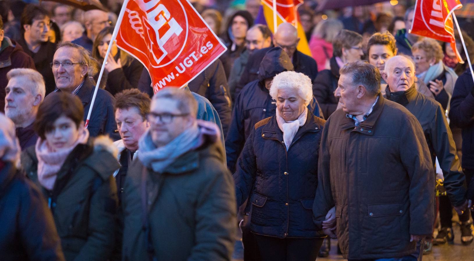 Fotos: Manifestación en Logroño por unas pensiones justas