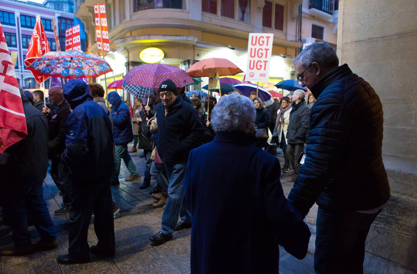 Fotos: Manifestación en Logroño por unas pensiones justas