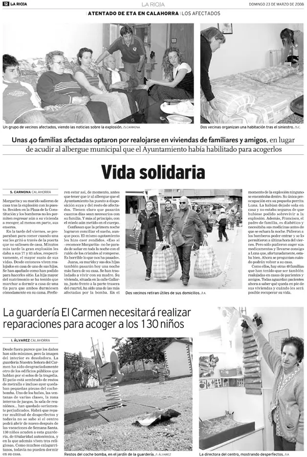 Fotos: Diez años del atentado de Calahorra