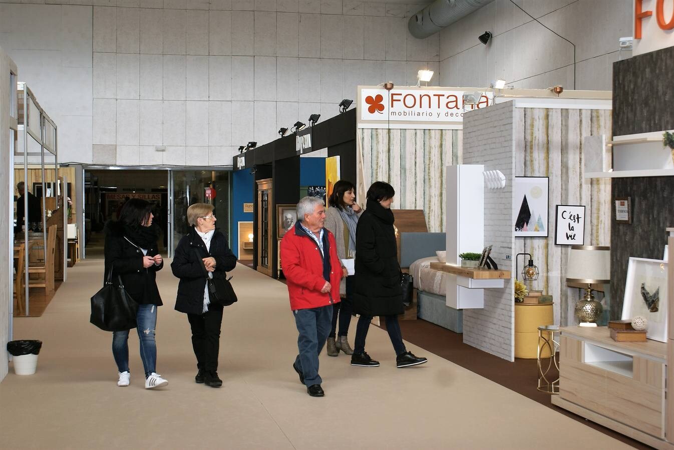 Fotos: La Feria del Mueble de Nájera se pone en marcha