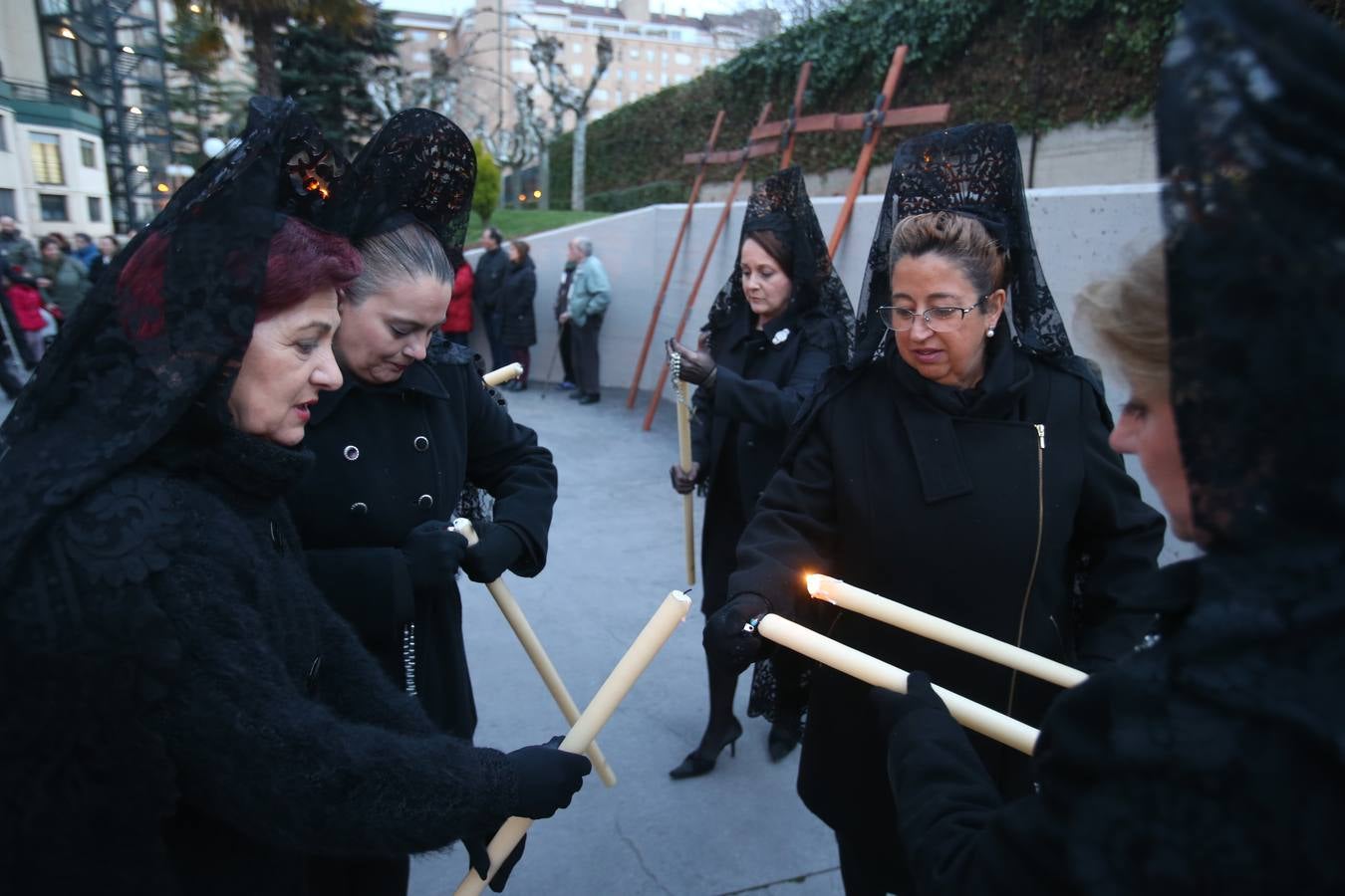 Fotos: Semana Santa: El viacrucis de Jesús Cautivo en Logroño