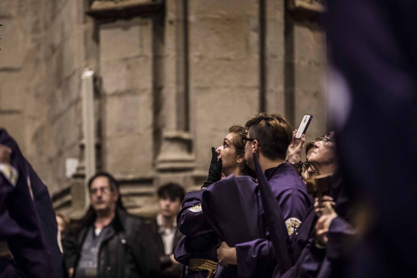 La Dolorosa y el Nazareno no salen, y se suspende una de las procesiones más esperadas del ciclo logroñés