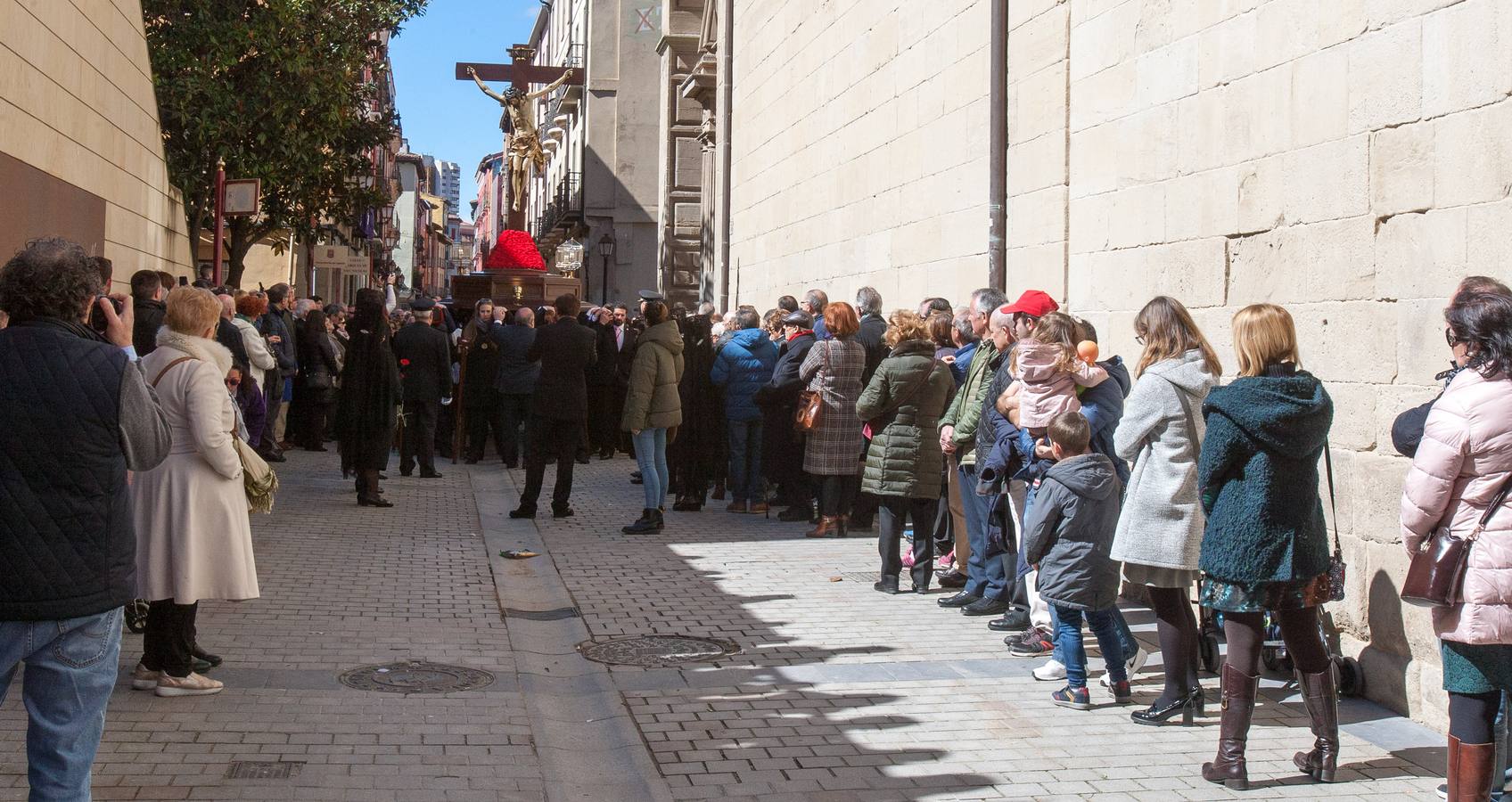 Fotos: Semana Santa de Logroño 2018: Traslado procesional del Santo Cristo de las Ánimas