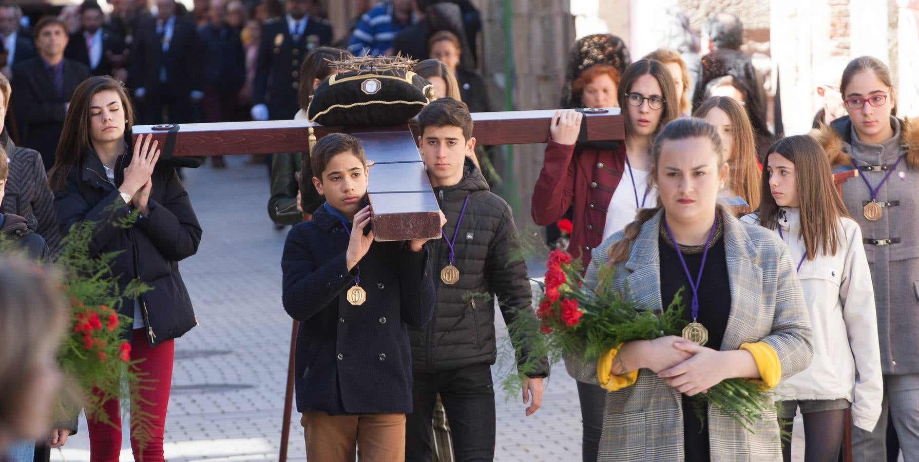 Fotos: Semana Santa de Logroño 2018: Traslado procesional del Santo Cristo de las Ánimas