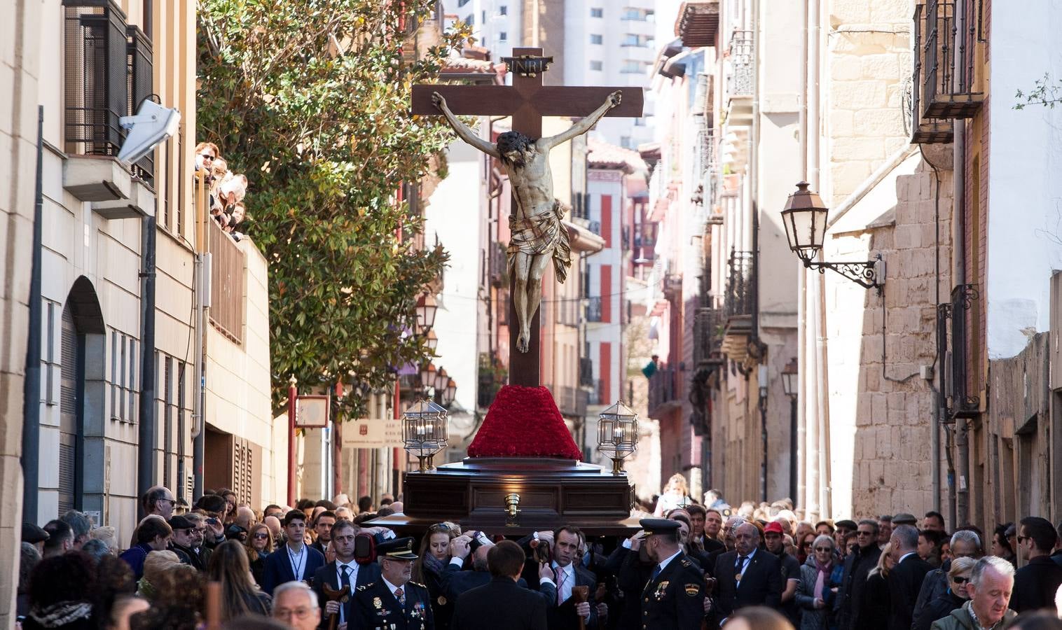 Fotos: Semana Santa de Logroño 2018: Traslado procesional del Santo Cristo de las Ánimas