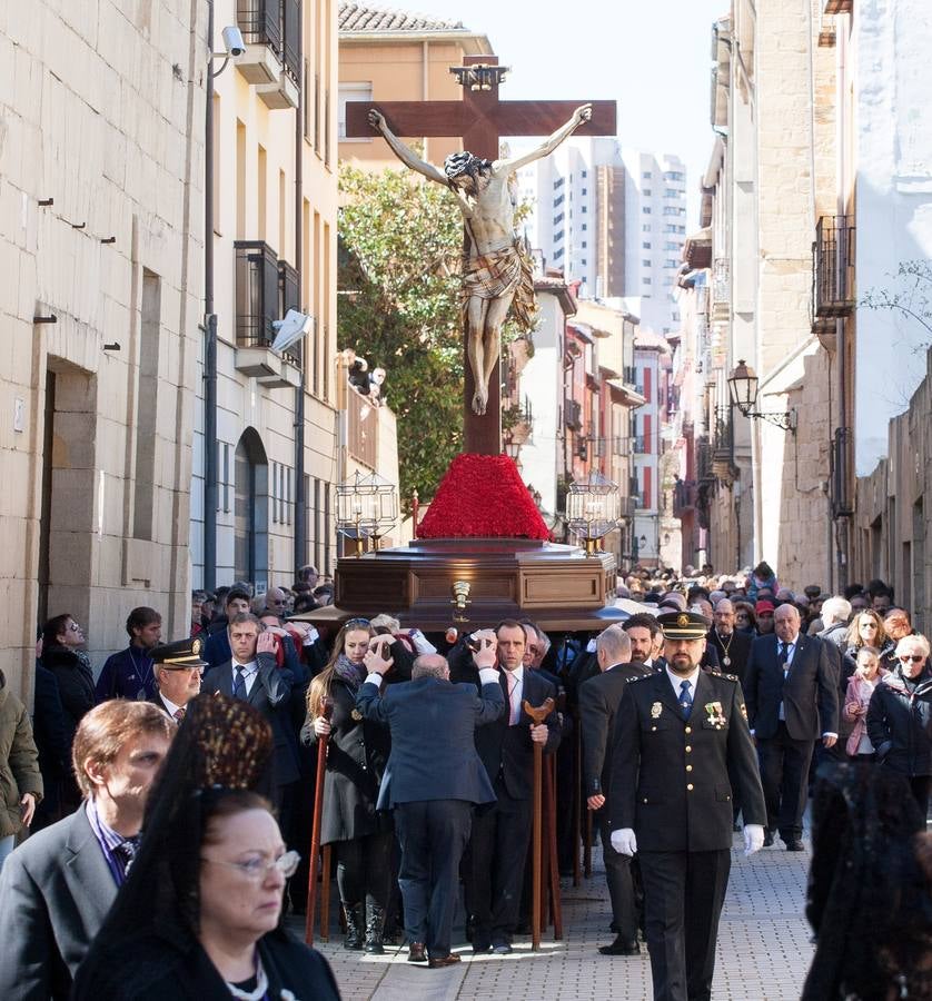 Fotos: Semana Santa de Logroño 2018: Traslado procesional del Santo Cristo de las Ánimas