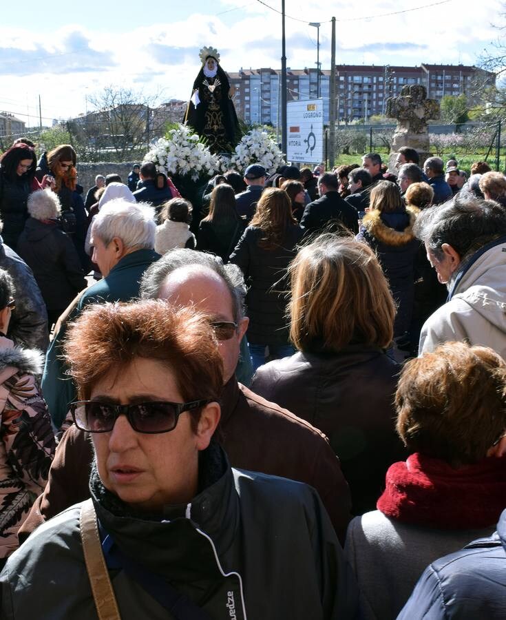 Fotos: Semana Santa de Logroño 2018: Viacrucis a la Ermita del Cristo