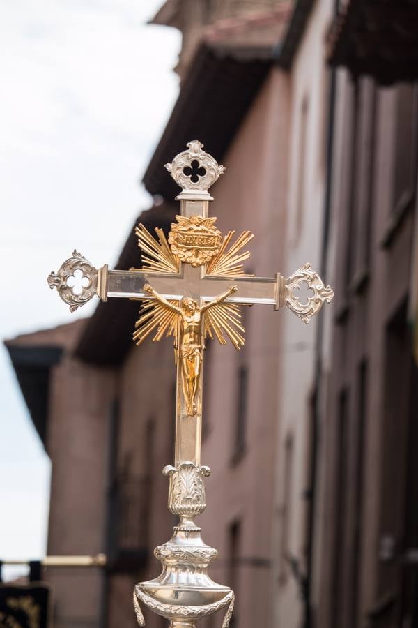 Fotos: Procesión del Encuentro en Santo Domingo de la Calzada