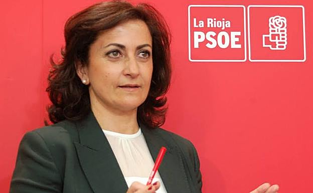 Concha Andreu en su intervención de hoy. 