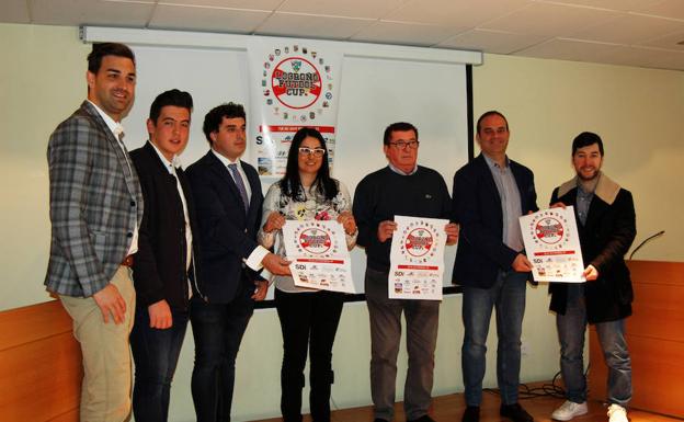 Presentación del III Torneo Logroño Fútbol Cup.