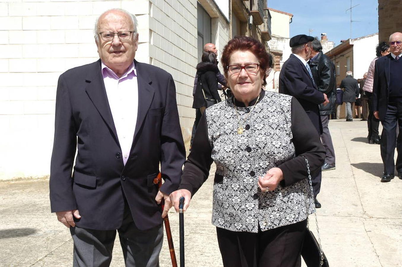 Imágenes de la procesión de la Virgen de la Anunciación con motivo del día grande de las fiestas patronales de El Villar de Arnedo.