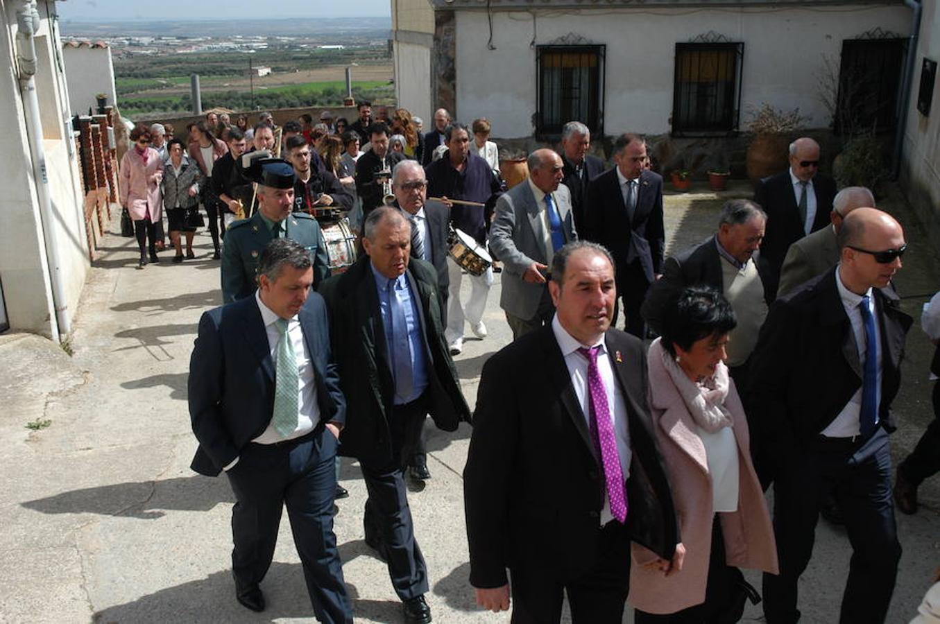 Imágenes de la procesión de la Virgen de la Anunciación con motivo del día grande de las fiestas patronales de El Villar de Arnedo.