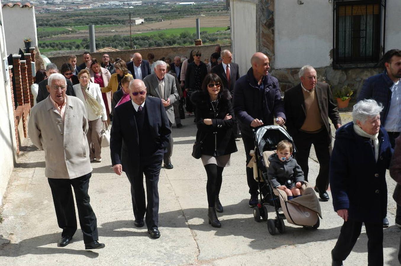 Imágenes de la procesión de la Virgen de la Anunciación con motivo del día grande de las fiestas patronales de El Villar de Arnedo.