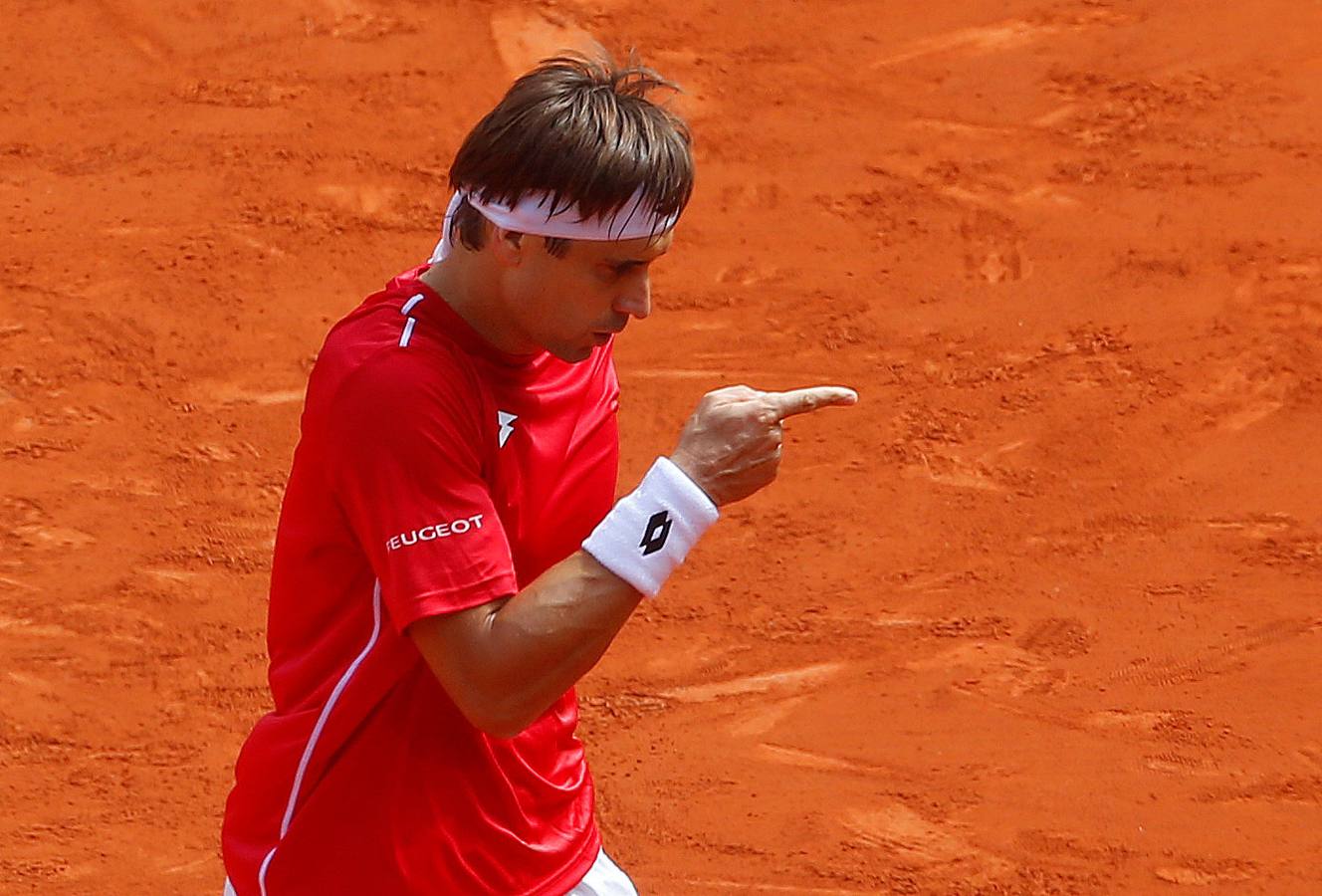 David Ferrer y Alexander Zverev, los protagonistas del primer partido de la eliminatoria de la Copa Davis entre España y Alemania. 