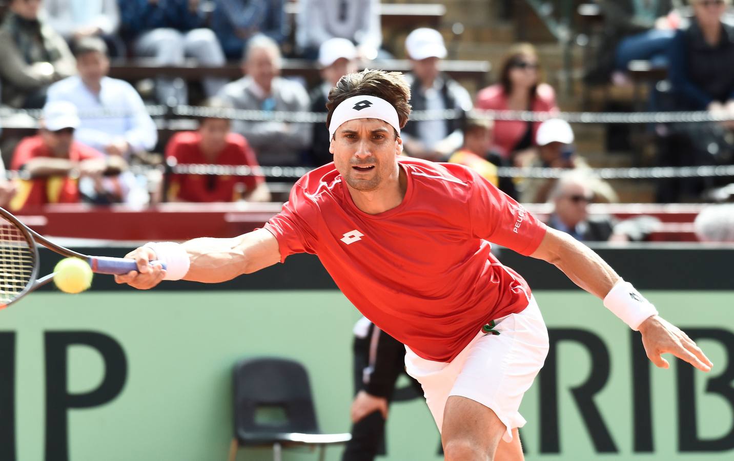 David Ferrer y Philipp Kohlschreiber han disputado el quinto y definitivo partido entre España y Alemania. 