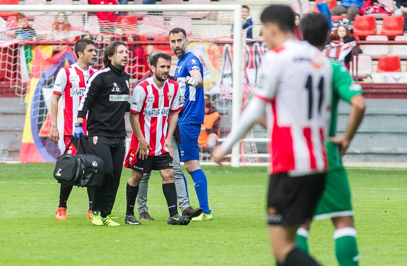 Tras el encuentro en Las Gaunas, la UDL se mantiene a seis puntos del 'play off'