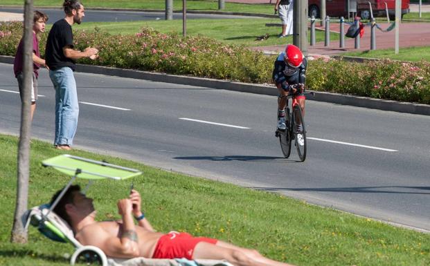 Tercer premio: Contrarreloj de la Vuelta a España con meta en Logroño.