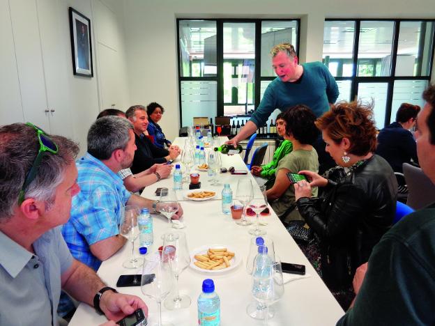 Cata de la Feria Histórica del Vino, el año pasado. :: iñaki garcía