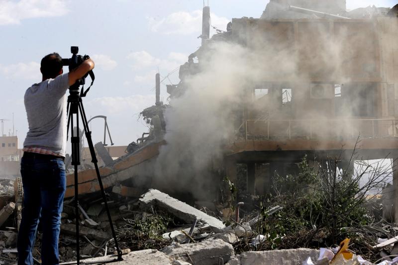 Occidente responde al presunto ataque químico ocurrido el pasado sábado en la ciudad de Duma, del que culpan al Gobierno sirio, con un bombrdeo liderado por Estados Unidos.
