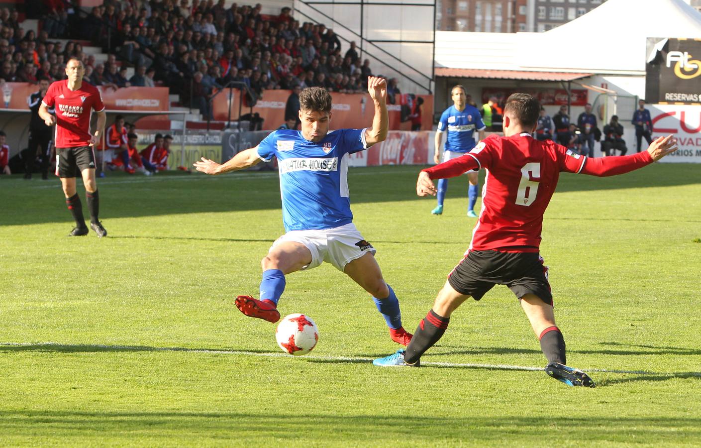 Las fotos de la derrota de la UDL en Miranda (0-1)