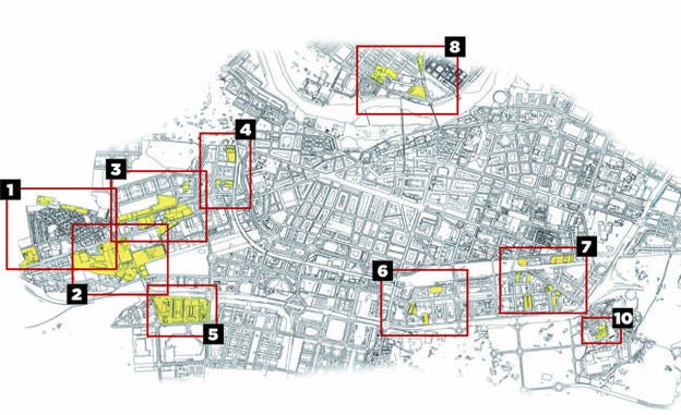 Logroño permitirá elevar la altura tres pisos más en 31 PERI de 'reconversión industrial'