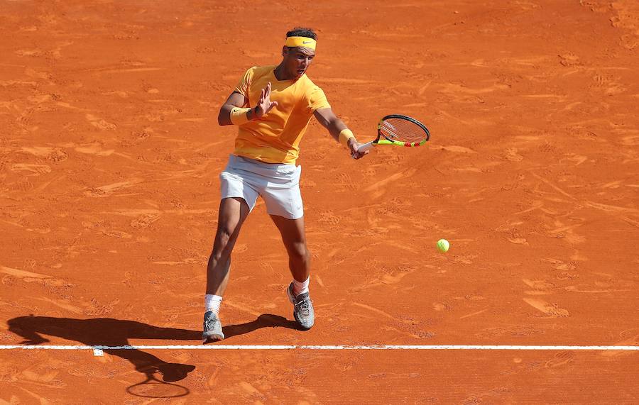 Rafa Nadal doblegó al búlgaro Grigor Dimitrov en dos sets (6-4 y 6-1) para acceder por duodécima ocasión a la final del Masters 1.000 de Montecarlo. 