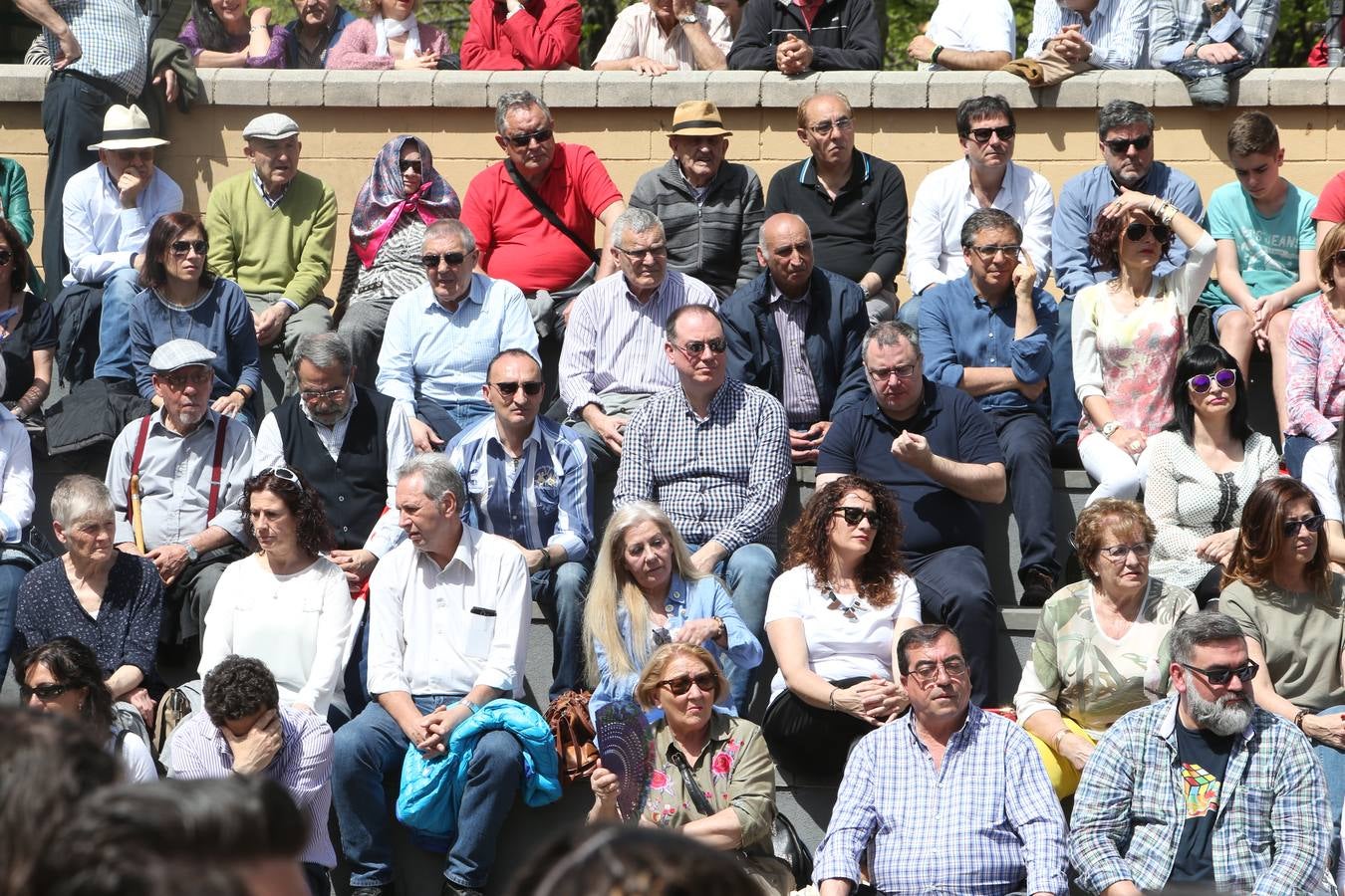 el secretario general del PSOE ha pronunciado un discurso en la plaza Joaquín Elizalde.