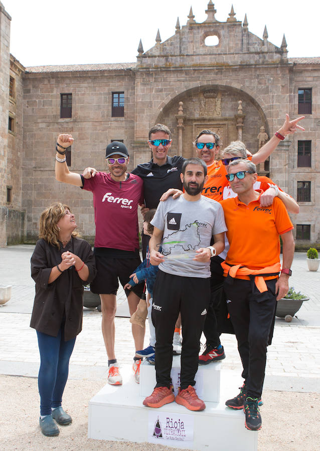 La tercera y última etapa del IV Ultratrail se ha celebrado hoy con salida y llegada en San Millán de la Cogolla, con 36 kilómetros. y 1.800 metros de desnivel, pasando por Pazuengos y Turza y acercándose a Urdanta. Este año no se ascenderá al San Lorenzo por seguridad, debido a la gran cantidad de nieve acumulada