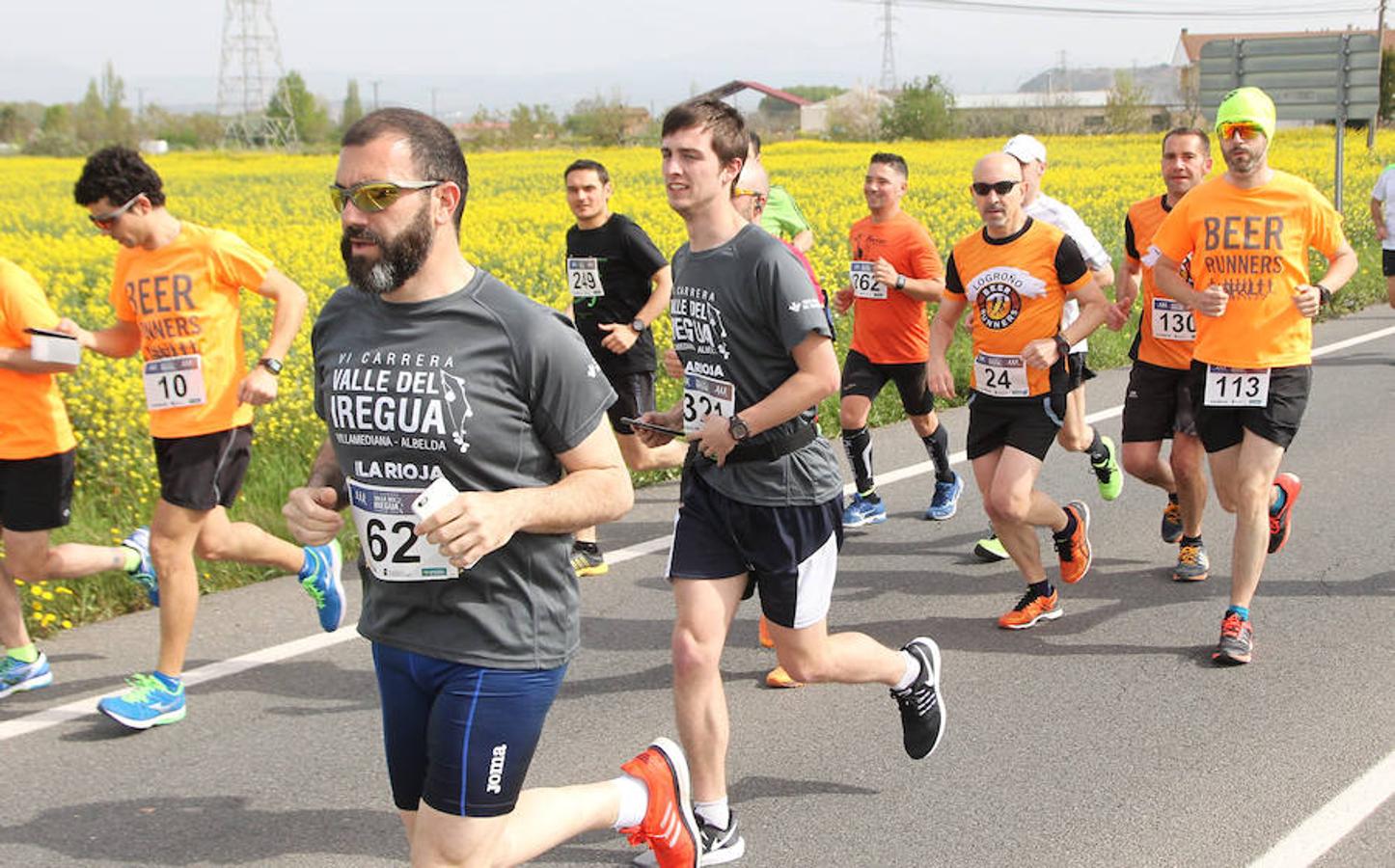 David Martínez y María Gómez Ijalba ganan la Carrera Valle del Iregua celebrada este domingo entre Villamediana y Albelda de Iregua.