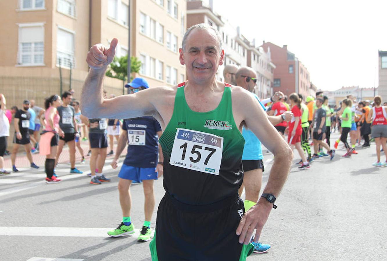 David Martínez y María Gómez Ijalba ganan la Carrera Valle del Iregua celebrada este domingo entre Villamediana y Albelda de Iregua.