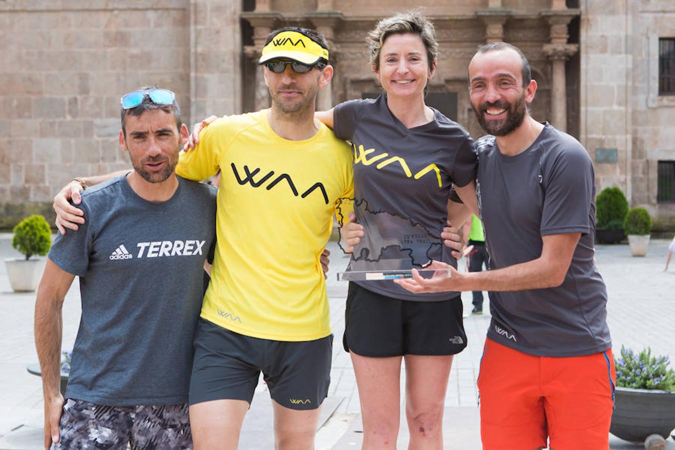 La tercera y última etapa del IV Ultratrail se ha celebrado hoy con salida y llegada en San Millán de la Cogolla, con 36 kilómetros. y 1.800 metros de desnivel, pasando por Pazuengos y Turza y acercándose a Urdanta. Este año no se ascenderá al San Lorenzo por seguridad, debido a la gran cantidad de nieve acumulada