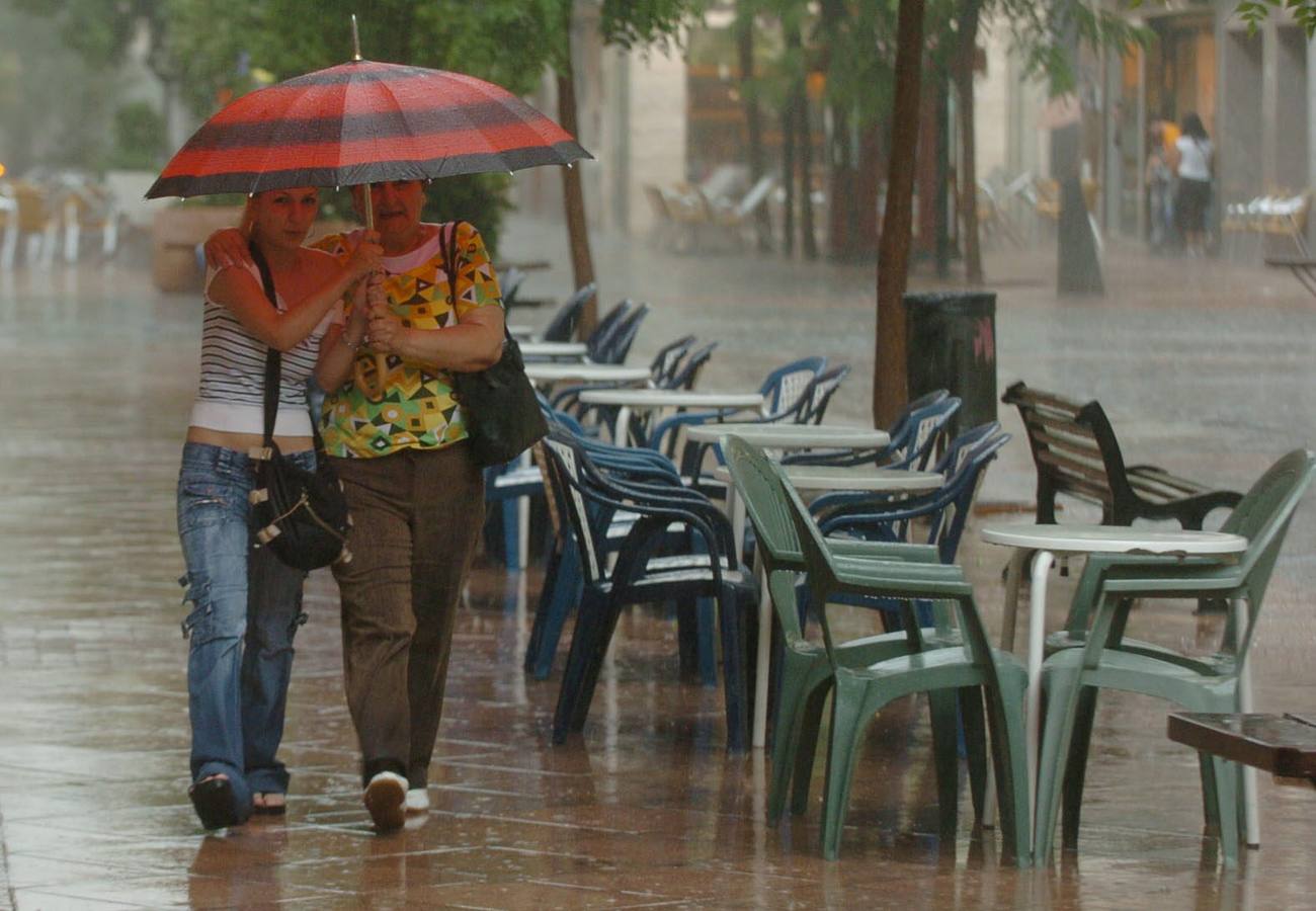 Nivel amarillo por tormentas en La Rioja