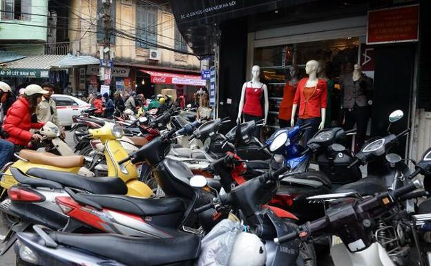 Número creciente. La cantidad de motocicletas en las ciudades cada vez es mayor. 
