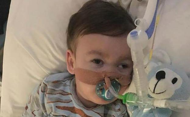 El niño británico Alfie Evans.